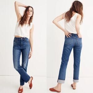 Madewell The High-Rise Slim Boyjean Size 25